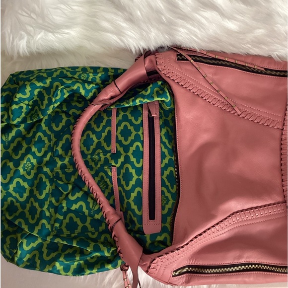 OrYANY Whipstitch Expandable Leather Hobo Bag - Picture 14 of 16